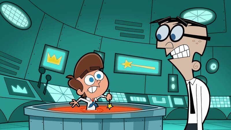 L-R: Timmy, Mr. Crocker – Bild: Paramount