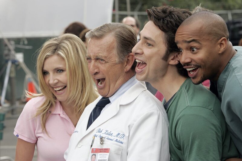 Dr. Elliot Reid, Dr. Bob Kelso, Dr. John ‚J.D.‘ Dorian und Dr. Christopher Turk – Bild: Touchstone Television