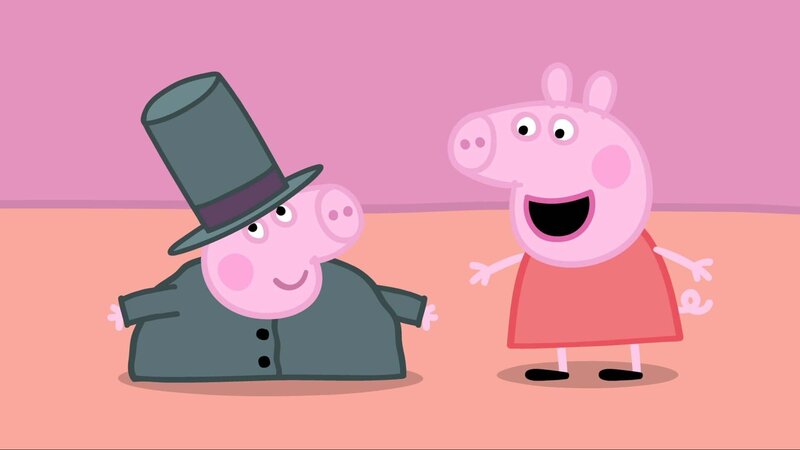 v.li.: George Pig, Peppa Pig – Bild: Paramount