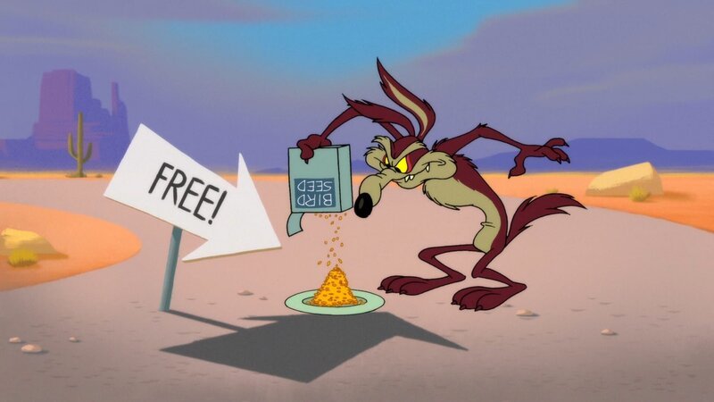 Wile E. Coyote – Bild: Warner Bros. Entertainment Inc. LOONEY TUNES and all related characters and elements are trademarks of and © Warner Bros. Entertainment Inc. All Rights Reserved