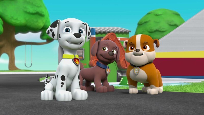 L-R: Marshall, Zuma, Rubble – Bild: Paramount