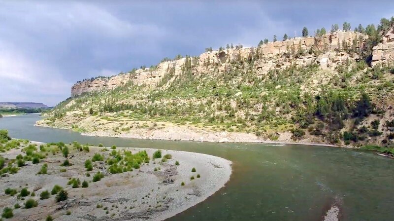 Fluss im Yellowstone Nationalpark – Bild: phoenix/​ZDF/​arte