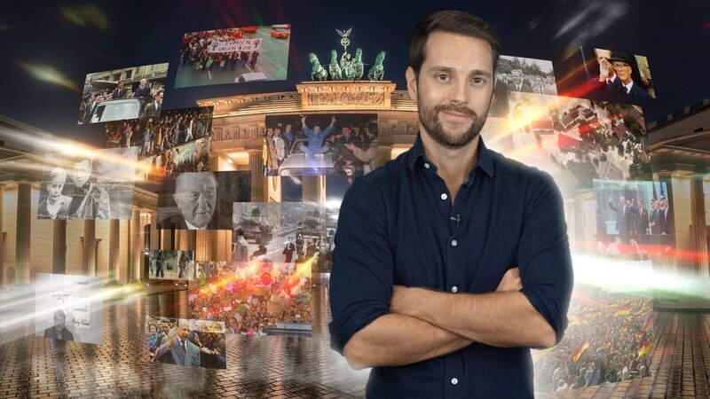 Mirko Drotschmann testet das Wissen der Menschen anlässlich des 75. Geburtstags Deutschlands. – Bild: ZDF und Mirko Drotschmann Mirko Drotschmann testet das Wissen der Menschen anlässlich des 75. Geburtstags Deutschlands. – Bild: ZDF und Mirko Drotschmann