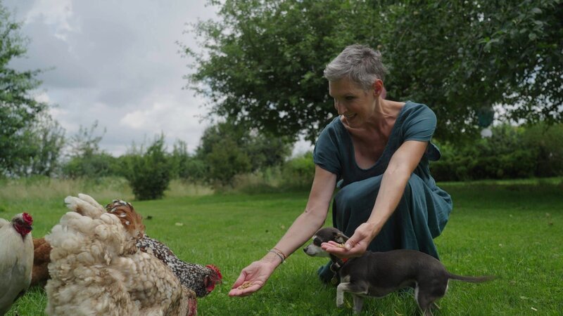 Aufgeben ist keine Option – über ihre Krebserkrankung hat Katharina ein Buch geschrieben mit dem Titel „Weiter!“. – Bild: ZDF und Frank Zauritz