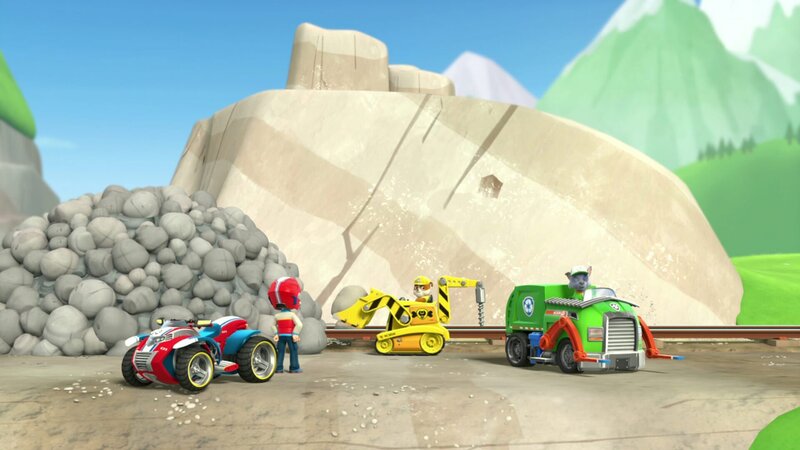 L-R: Ryder, Rubble, Rocky – Bild: ViacomCBS