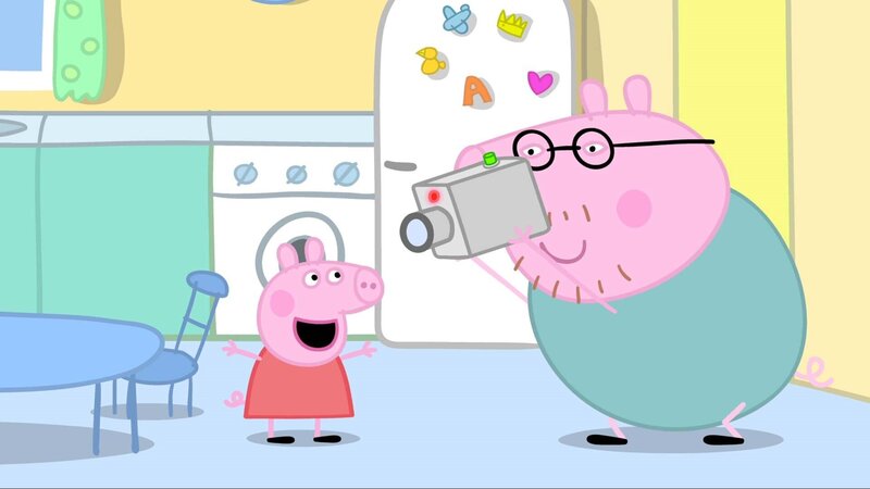 v.li.: Peppa Pig, Daddy Pig – Bild: Paramount