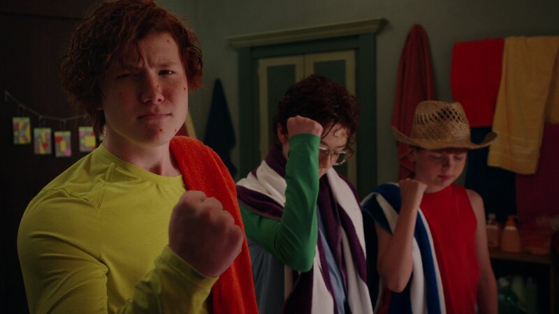 v.li.: Rusty Spokes (Nolan Maddox), Zach Gurdle (Mateo Castel), Liam Hunnicutt (Gavin Maddox Bergman) – Bild: Paramount