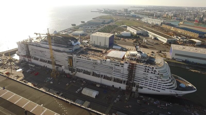 Kreuzfahrtschiff MSC Meraviglia – Bild: port.hu