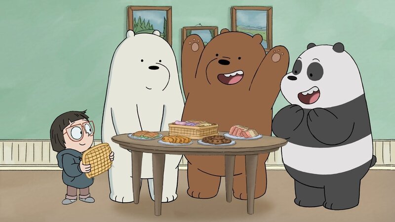 v.li.: Chloe, Ice Bear, Grizzly Bear, Panda Bear – Bild: TM and © 2019 The Cartoon Network, Inc. A WarnerMedia Company. All Rights Reserved