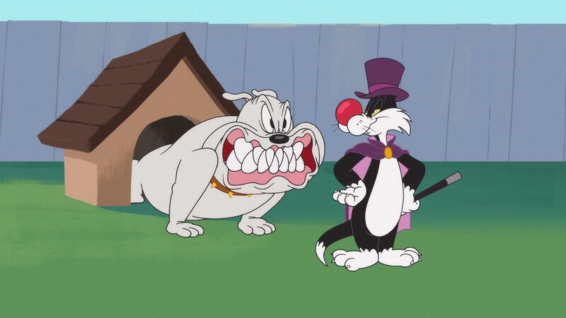 v.li.: Hector, Sylvester – Bild: Warner Bros. Entertainment Inc. LOONEY TUNES and all related characters and elements are trademarks of and © Warner Bros. Entertainment Inc. All Rights Reserved