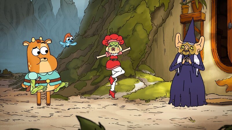 Prinz Ivandoe (l.), Bert (2.v.l.) – Bild: Cartoon Network Studios