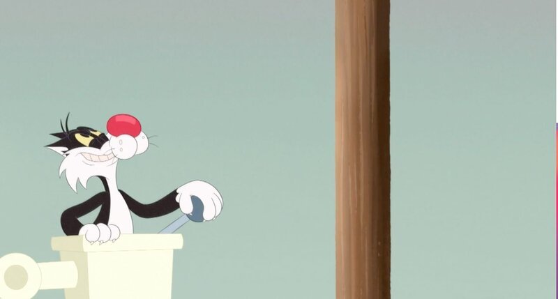 Sylvester – Bild: Warner Bros. Entertainment Inc. LOONEY TUNES and all related characters and elements are trademarks of and © Warner Bros. Entertainment Inc. All Rights Reserved