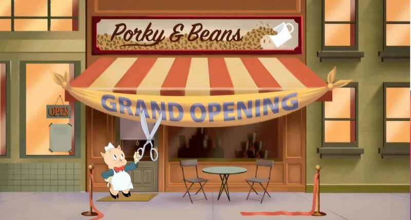 Porky Pig – Bild: © Warner Bros. Entertainment Inc. LOONEY TUNES and all related characters and elements are trademarks of and © Warner Bros. Entertainment Inc. All rights Reserved.
