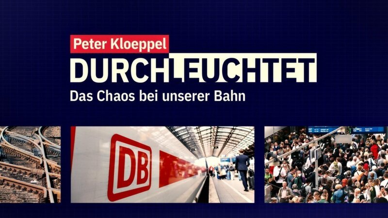 Peter Kloeppel DURCHLEUCHTET: Das Chaos bei unserer Bahn. Die Verwendung des sendungsbezogenen Materials ist nur mit dem Hinweis und Verlinkung auf RTL+ gestattet. – Bild: RTL