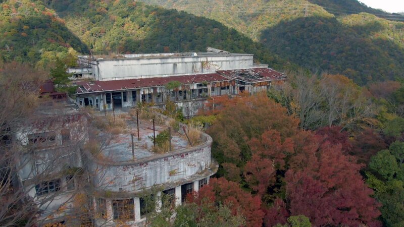 Der „Maya Club“ auf dem Berg Mayasan im japanischen Kobe dient einst als beliebtes Ausflugziel. – Bild: N24 Doku