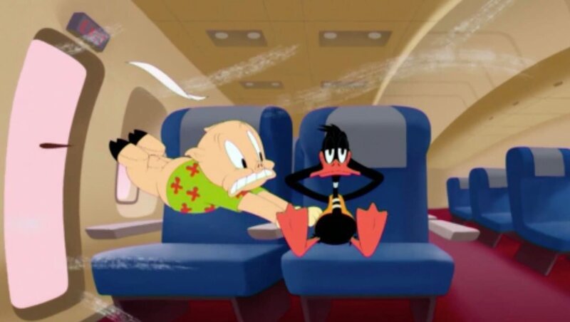 l-r:Porky Pig, Daffy Duck – Bild: Warner Bros. Entertainment Inc. LOONEY TUNES and all related characters and elements are trademarks of and © Warner Bros. Entertainment Inc. All Rights Reserve