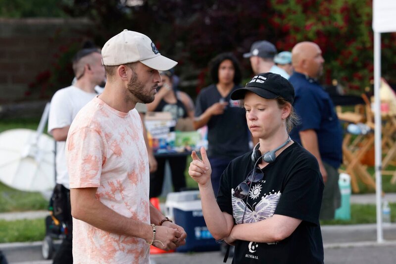 Brian Laundrie (Evan Hall, l.) – Bild: stan/​TJ /​ © Crime + Investigation /​ A+E Networks
