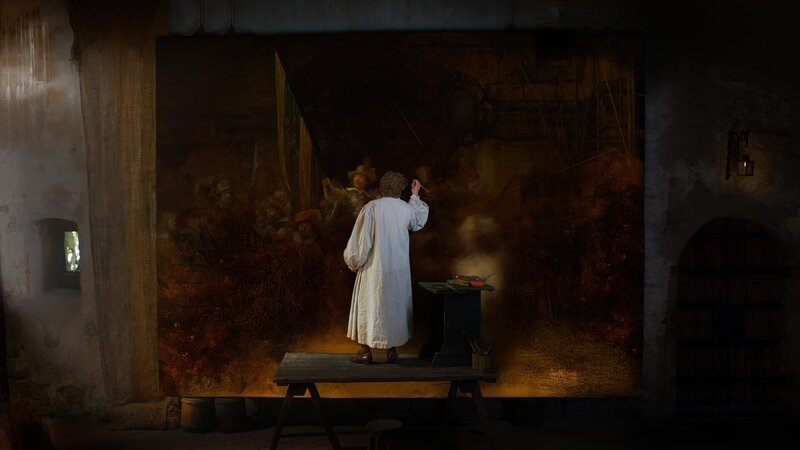 Die „Terra X“-Doku „Giganten der Kunst – Rembrandt“ lüftet die Geheimnisse eines der berühmtesten Bilder der Welt: „Die Nachtwache“ von Rembrandt van Rijn und führt durch das aufregende Leben des niederländischen Barockmalers. – Bild: ZDFneo