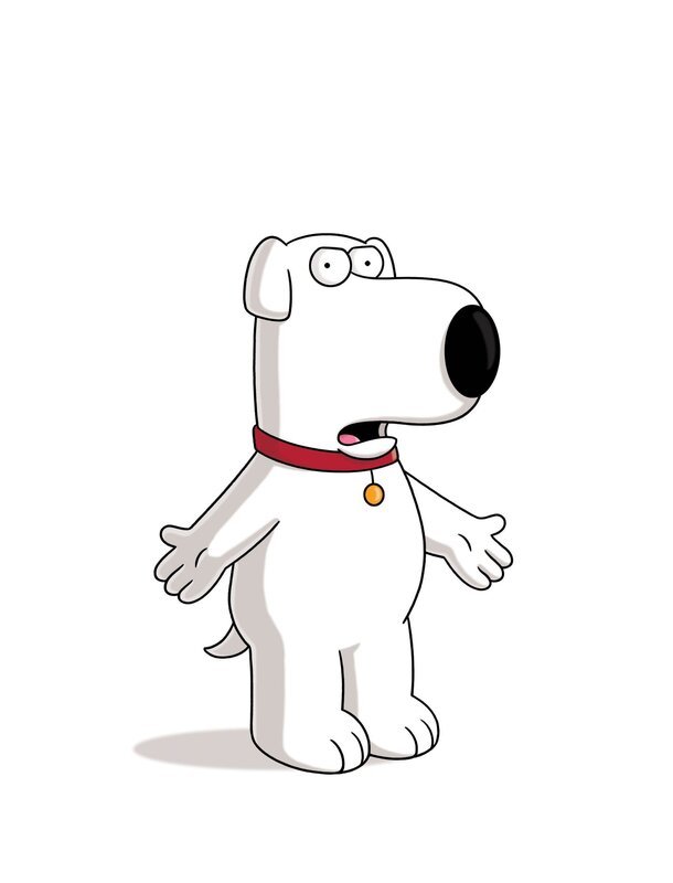 Brian ist zwar der Hund der Griffins, spricht und handelt jedoch wie ein Mensch … – Bild: 2006–2007 Twentieth Century Fox Film Corporation. All rights reserved. Lizenzbild frei
