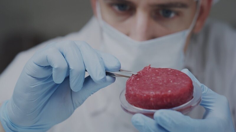 Fleisch aus dem Labor: Sieht so die Produktion aus? – Bild: ZDF und ©RMC PRODUCTION./​©RMC PRODUCTION