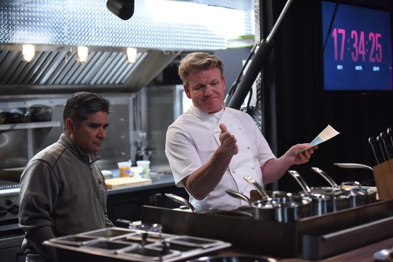 Gordon Ramsay (r.) – Bild: Studio Ramsay and all3media international Lizenzbild frei