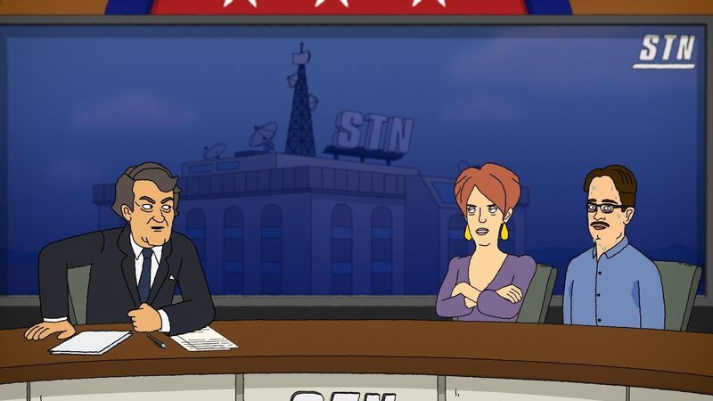 Deb (m.) und Stebe (r.) – Bild: Warner Media
