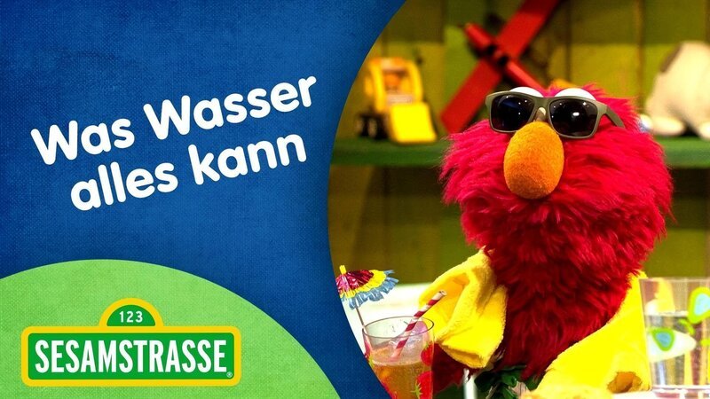 Elmo wettet mit Abby, dass ihm 10 Dinge einfallen, die man mit Wasser machen kann. – Bild: NDR/​Studio Hamburg Produktion/​Sesame workshop