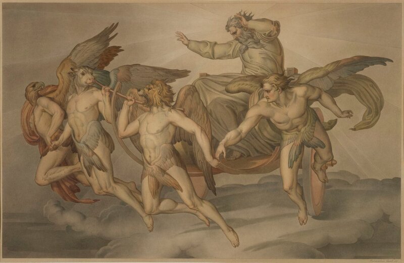 Aquarell (1857) <BR>Bonaventura Genelli [1798 – 1868] <BR>Objektmaï¬’ 62,5 x 93,0 cm<BR>Inventar-Nr.: 11442 – Bild: BStGS /​ bpk /​ Bayerische Staatsgemâ€°lde /​ bpk | Bayerische Staatsgemâ€°ldesammlungen