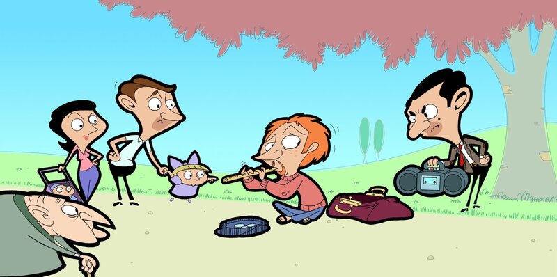 Mr. Bean (r.) – Bild: Mr Bean TM and © Tiger Aspect Productions Ltd 2002 /​ © Tiger Aspect Productions Ltd 2020