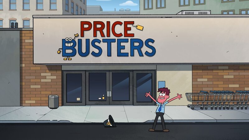 „Disneys Big City Greens“, „Schnäppchenjagd /​ Verbotene Katze.“ SchnäppchenjagdGrammas alter Fernseher wird den modernen Anforderungen nicht mehr gerecht. Als Cricket aus der Werbung erfährt, dass ein neues Gerät günstig zu haben ist, geht er mit seiner Familie entschlossen auf Schnäppchenjagd. Leider geraten die Greens dabei aber in den Wahnsinn des Thanksgiving-Abverkaufs!Verbotene KatzeSeit Ewigkeiten sind Gramma und ihr Nachbar miteinander zerstritten. Dementsprechend wenig angetan ist die alte Dame, als ihre Enkelin ausgerechneit dessen Katze fest ins Herz schließt. Doch so leicht lässt sich Tillys Begeisterung nicht trüben. – Bild: 2013 The Walt Disney Company Germany