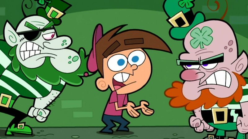L-R: Greeny, Timmy, Lucky – Bild: 2012 Viacom, International, Inc. All rights reserved