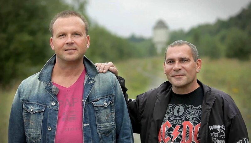 Jörg Reinhard und Jens Rohede (v.l.) – Bild: phoenix/MDR/Broadview TV Jörg Reinhard und Jens Rohede (v.l.) – Bild: phoenix/MDR/Broadview TV