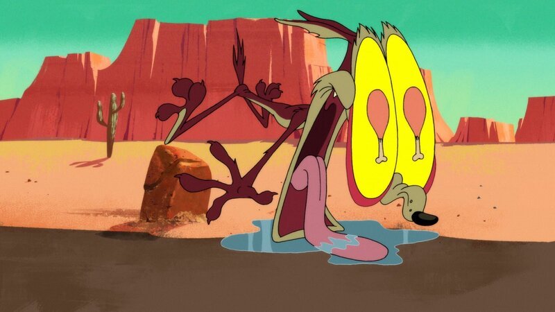 Wile E. Coyote – Bild: Warner Bros. Entertainment Inc. LOONEY TUNES and all related characters and elements are trademarks of and © Warner Bros. Entertainment Inc. All Rights Reserved /​ for show promotional use only