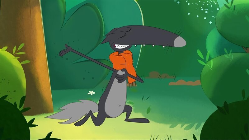 Wolf möchte ein großer Poet sein. – Bild: KiKA/​Samka Productions