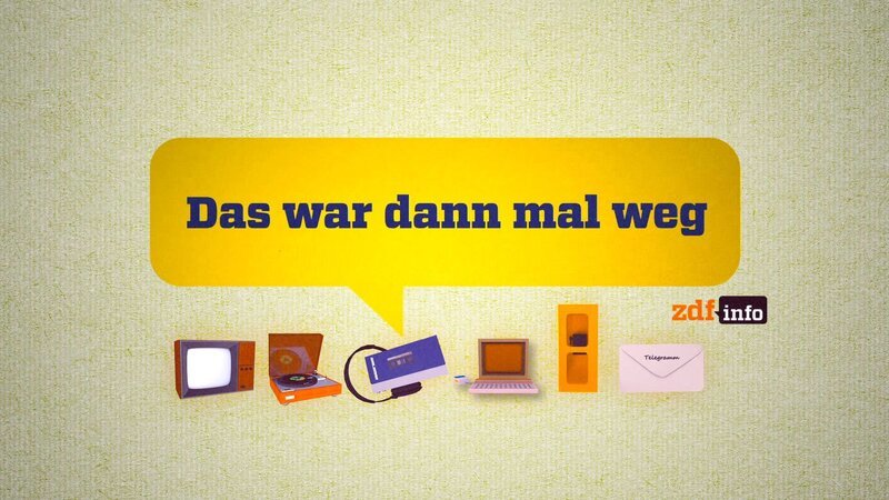„Das war dann mal weg“ – Technikdinge, die aus unserem Alltag verschwunden sind. – Bild: ZDF und Valentin Fuhlenbrok