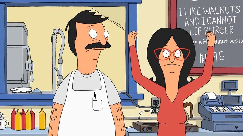 v.li.: Bob, Linda – Bild: Paramount /​ BOB’S BURGERS © 2022 by 20th Television