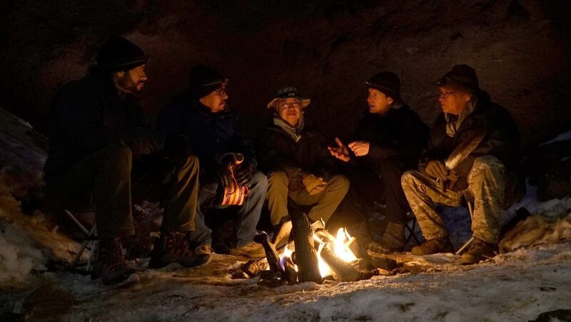 L – R: Andy Bustamante, Art Hardy, Stanley Milford Jr, , Paul Beban, Jonathan Dover – Bild: IRON MINE MEDIA INC. /​ THE HISTORY CHANNEL/​IRON MINE MEDIA INC./​IRON MINE MEDIA INC.