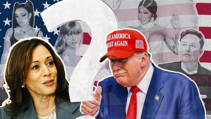 Das Duell Harris versus Trump hält die Welt in Atem. Im vielleicht spannendsten Wahlkampf aller Zeiten schauen Millionen Menschen gebannt auf die Kandidaten der Demokraten und Republikaner. – Bild: ZDF und Jennifer Kolbe/​Bewegte Zeiten./​Jennifer Kolbe/​Bewegte Zeiten
