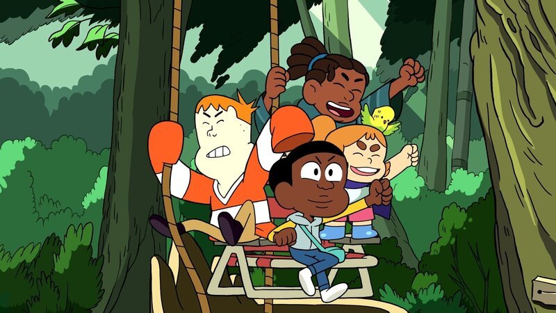 v.li.: J.P., Craig, Omar, Kelsey, Mortimor – Bild: Cartoon Network
