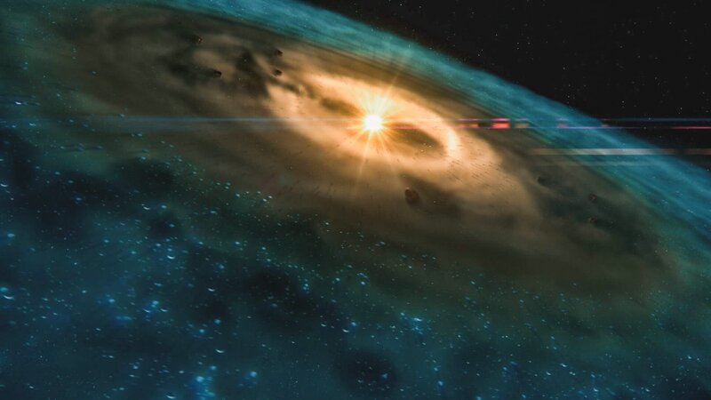 Wissenschaftler glaubten zu wissen, wie Planeten entstehen. Die Aufnahmen eines revolutionären Teleskops liefert allerdings ganz neue Erkenntnisse. – Bild: Discovery