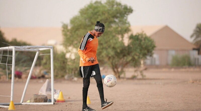 Frauenfußball im Sudan: Auch hier gibt es eine Liga. – Bild: ZDF und Ligne de Front