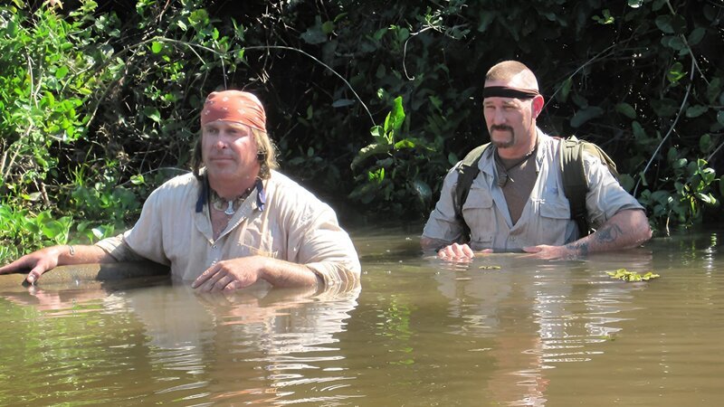 Dave Canterbury and Cody Lundin in Pantanal, Brazil. – Bild: Discovery Communications