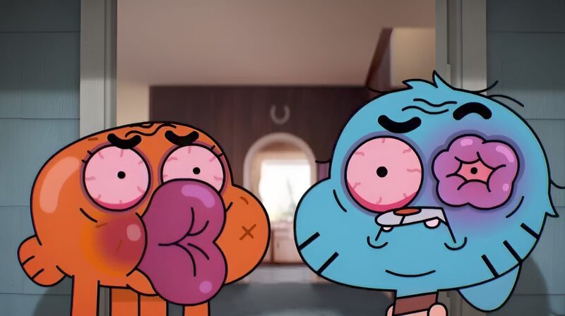 v.li.: Darwin, Gumball – Bild: TM & © 2015 CARTOON NETWORK. A TIME WARNER COMPANY. ALL RIGHTS RESERVED.