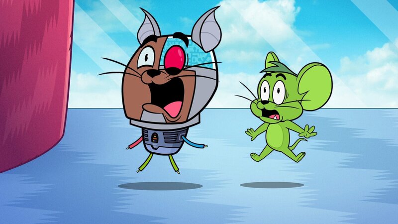 v.li.: Cyborg, Beast Boy – Bild: TM and © 2020 The Cartoon Network, Inc. A WarnerMedia Company. All Rights Reserved. /​ for show promotional use only