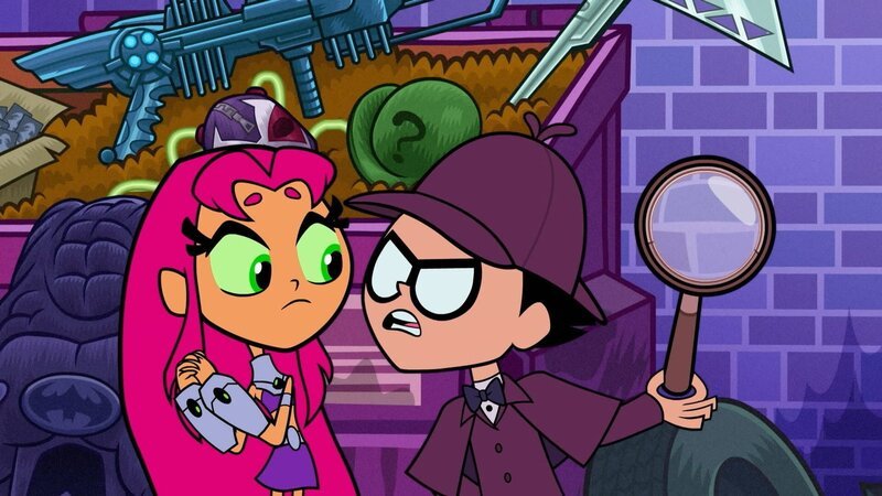 v.li.: Starfire, Robin – Bild: TM and © 2020 The Cartoon Network, Inc. A WarnerMedia Company. All Rights Reserved.