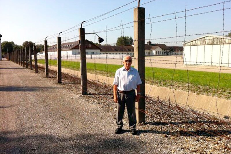 Bayerisches Fernsehen DER MÜHLDORFER TODESZUG, „Begegnungen gegen das Vergessen“, am Montag (30.04.12) um 22:30 Uhr. Laszlo „Leslie“ Schwartz in Dachau. Weitere Bilder finden Sie unter www.br-foto.de. – Bild: BR/Beatrice Sonhüter Bayerisches Fernsehen DER MÜHLDORFER TODESZUG, „Begegnungen gegen das Vergessen“, am Montag (30.04.12) um 22:30 Uhr. Laszlo „Leslie“ Schwartz in Dachau. Weitere Bilder finden Sie unter www.br-foto.de. – Bild: BR/Beatrice Sonhüter