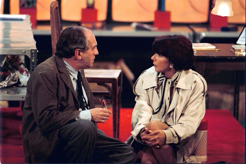 Otto Schenk, Dolores Schmidinger. – Bild: ORF/​Andreas Friess