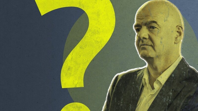 „Wer ist Gianni Infantino?“ – Titelbild – Bild: ZDF und Jennifer Kolbe/​Bewegte Zeiten./​Jennifer Kolbe/​Bewegte Zeiten