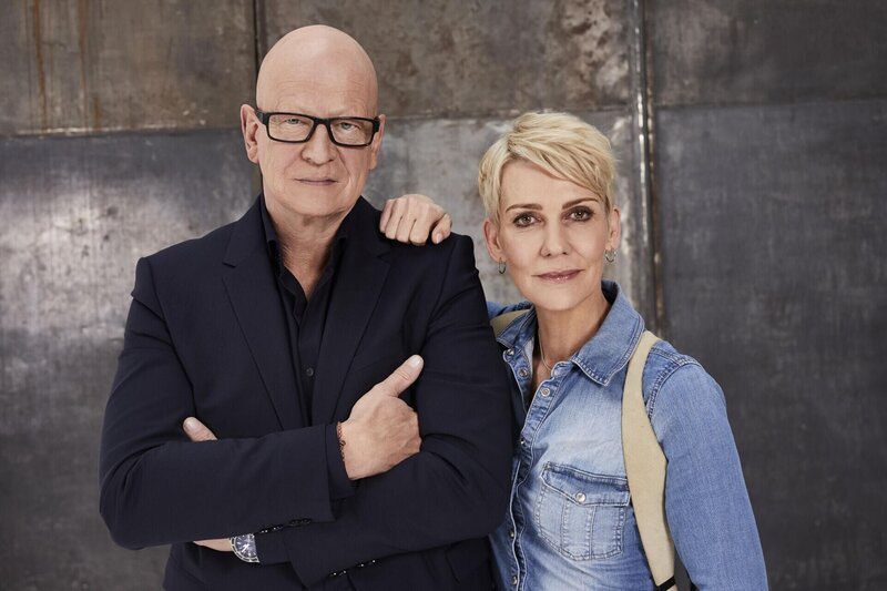 Michael Naseband (l.); Alexandra Rietz (r.) – Bild: SAT.1 /​ Benedikt Müller Eigenproduktionsbild frei