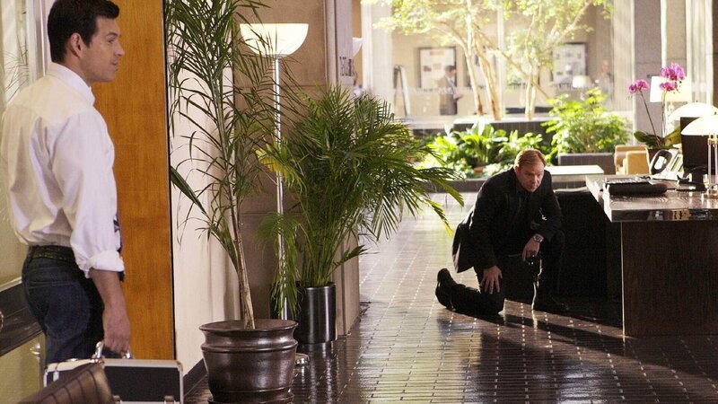 Horatio Caine (David Caruso, re.) und Jesse Cardoza (Eddie Cibrian). – Bild: SUPER RTL